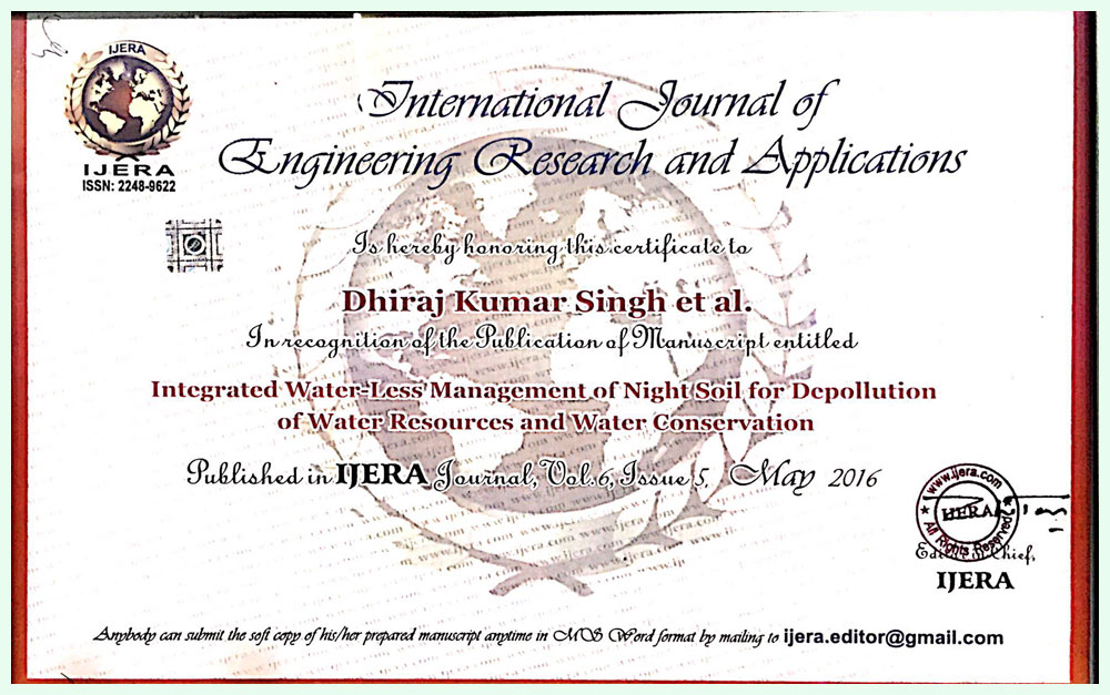 International Journal of Engineering Research and Applications